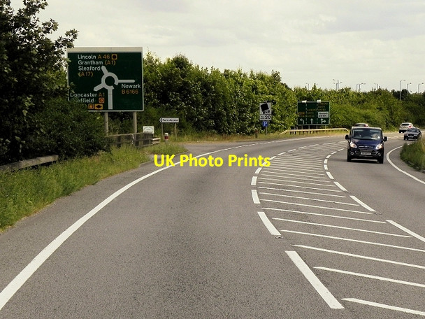 Photo 6"x4" A46, Robert Dukeson Avenue, Newark on Trent Winthorpe\/SK8156 c2014