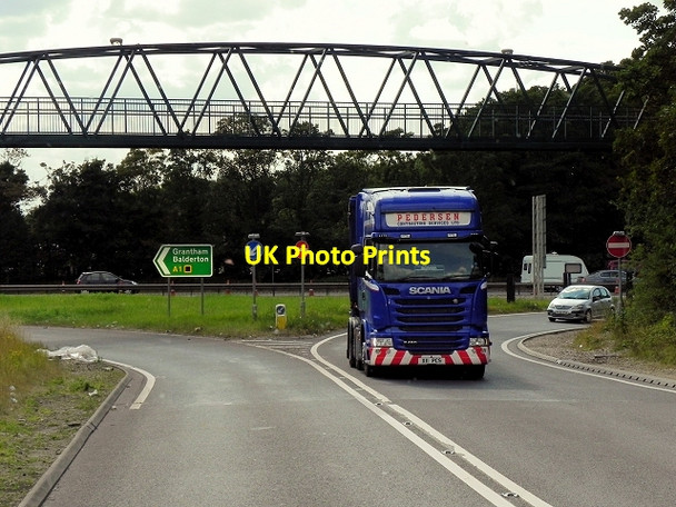 Photo 6"x4" A46 Link to A1 at Newark on Trent, Winthorpe Interchange Newark-on-Trent c2014