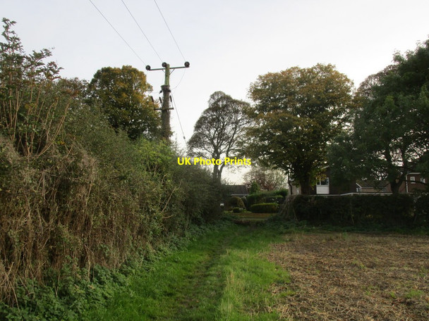 Photo 6"x4" Walking in to Walkington Walkington c2014