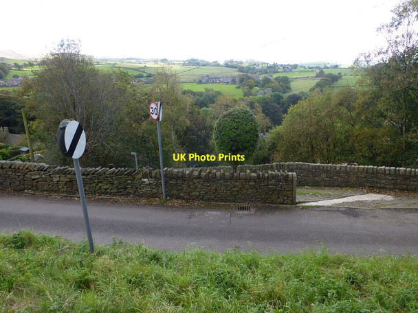 Photo 6"x4" Signage at Stitch Lane,Thornsett New Mills\/SJ9985 c2014