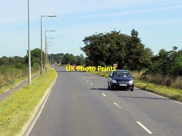 Photo 6"x4" A607, Grantham Road Harmston c2014