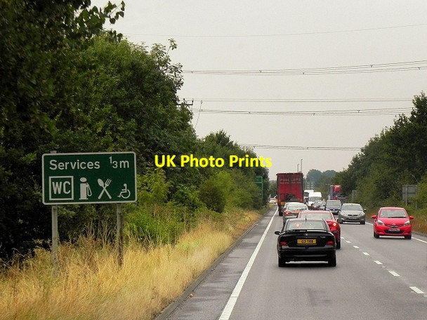 Photo 6"x4" A46 near Thorpe on The Hill Thorpe on the Hill\/SK9065 c2014