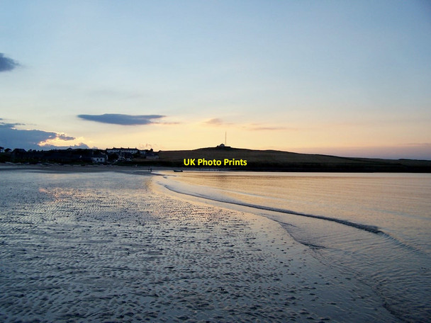 Photo 6"x4" Sunset at Low Newton Low Newton-by-the-Sea c2006