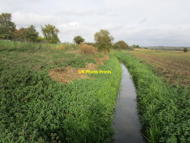 Photo 6"x4" North Hykeham Pump Drain NORTH HYKEHAM c2014