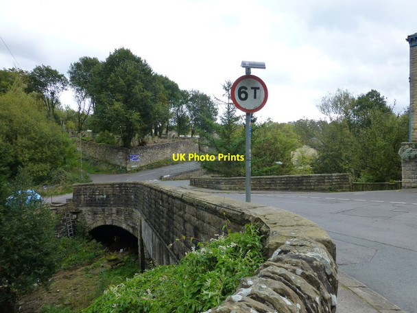 Photo 6"x4" Hyde Bank Road Bridge at New Mills New Mills\/SJ9985 c2014