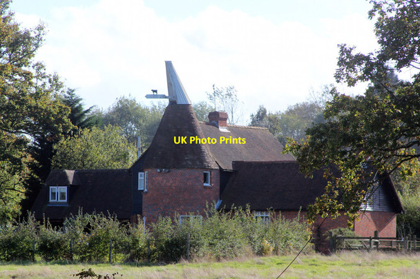 Photo 6"x4" Randolph Lodge Oast, Fosten Green, Biddenden Goose Green\/TQ8437 c2014