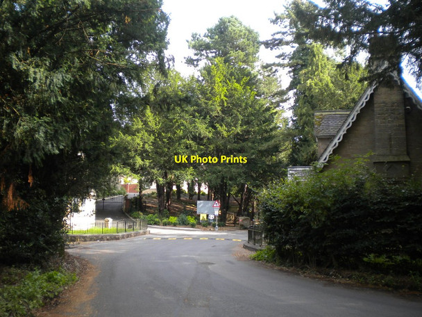 Photo 6"x4" Road into Pleasley Vale Shirebrook c2014