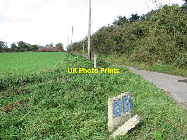 Photo 6"x4" View along Fritton Lane Fritton\/TG4018 c2014
