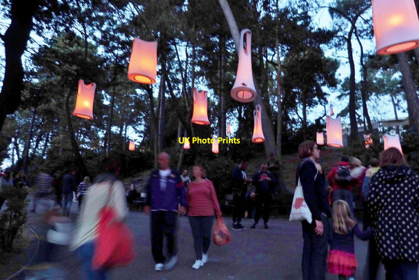 Photo 6"x4" The Bournemouth Festival of Fire and Light Bournemouth c2014