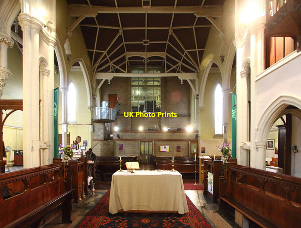 Photo 6"x4" St James the Great, Clapton - West end Stoke Newington c2014