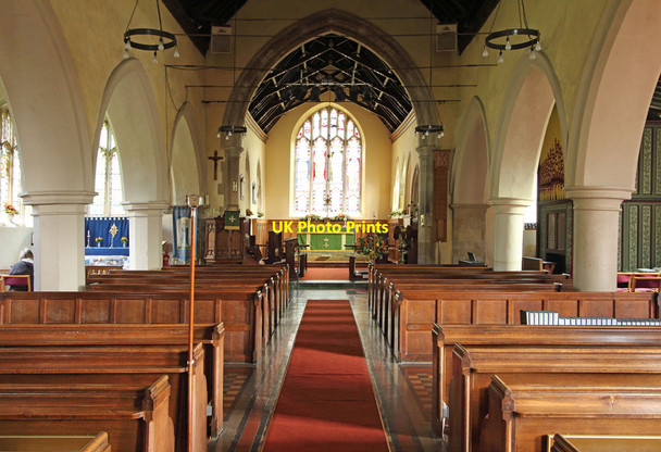 Photo 6"x4" St Andrew, Oakington - East end Oakington c2014