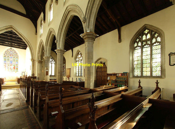 Photo 6"x4" All Saints, Cottenham - South arcade Cottenham c2014