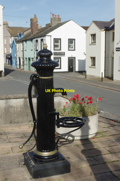 Photo 6"x4" Water pump - Water Street, Wigton Wigton c2014