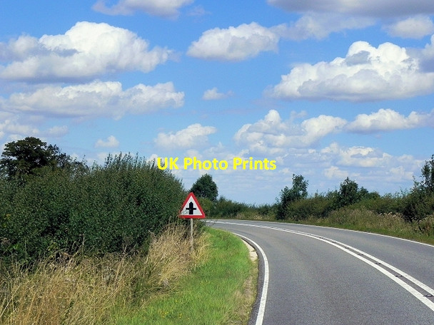 Photo 6"x4" Northbound A15 Folkingham c2014