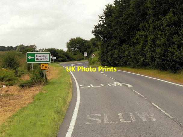 Photo 6"x4" Westbound A52 Haceby c2014