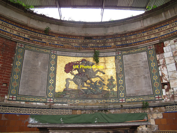 Photo 6"x4" Victoria Cross memorial in St George's chapel, Woolwich Woolwich c2014