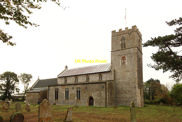 Photo 6"x4" St Andrew, Saxthorpe Corpusty c2014