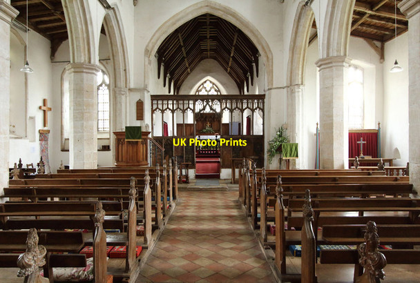 Photo 6"x4" St Andrew, Saxthorpe - East end Corpusty c2014