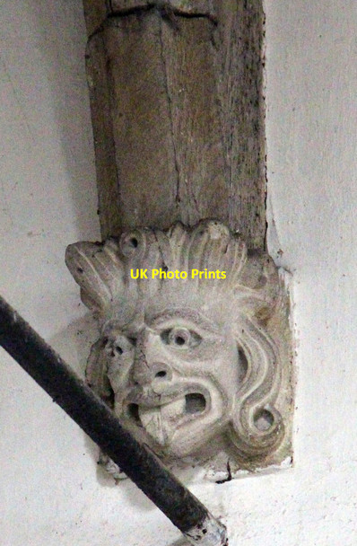 Photo 6"x4" St Andrew, Saxthorpe - Corbel Corpusty c2014 P2