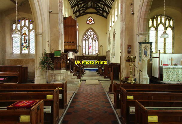 Photo 6"x4" Holy Innocents, Foulsham - East end Bexfield c2014 P1