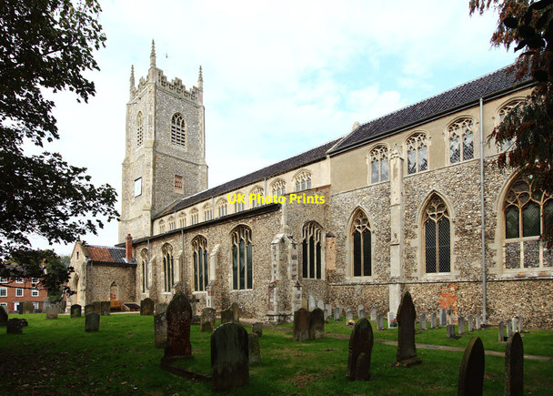 Photo 6"x4" Holy Innocents, Foulsham Bexfield c2014