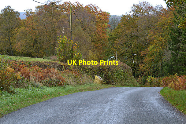 Photo 6"x4" Road climbing out of the Wye valley Newbridge-on-Wye c2014