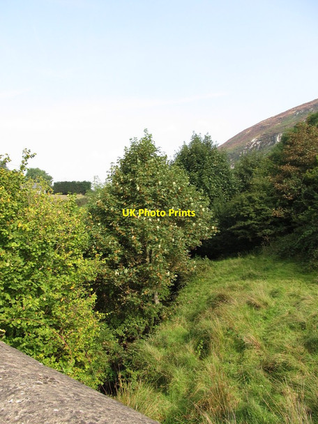 Photo 6"x4" The entrenched Forkhill River above Mullaghans Bridge Belleek\/H9827 c2014