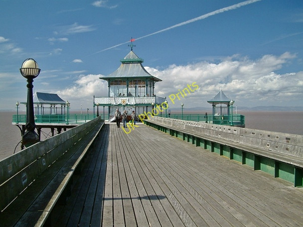 Photo 6"x4" Clevedon Pier Clevedon c2006