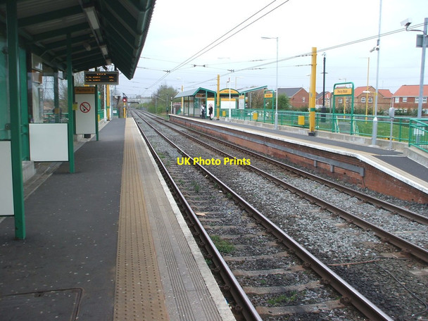 Photo 6"x4" Percy Main Metro station, Tyne & Wear Meadow Well c2009