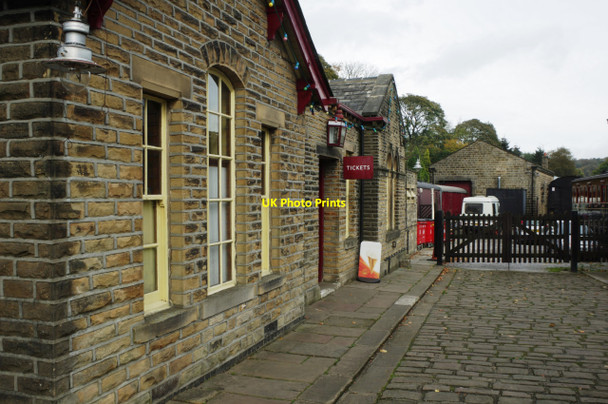Photo 6"x4" Oxenhope Station Oxenhope c2014
