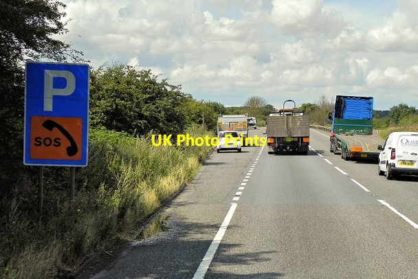 Photo 6"x4" Layby on the A1 near Tickencote Tickencote c2014