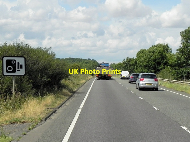 Photo 6"x4" A1 Great North Road Tickencote c2014
