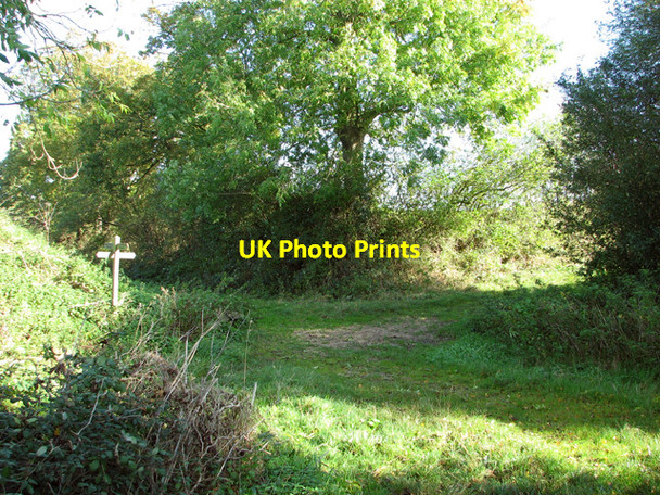 Photo 6"x4" Restricted byways junction Saxlingham Nethergate c2014 P1