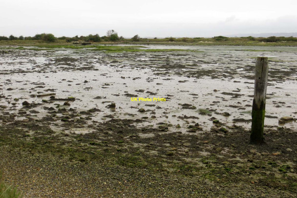 Photo 6"x4" Looking across the mudflats from the Shipwrights Way Stoke\/SU7202 c2014