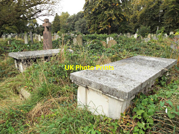 Photo 6"x4" Brompton Cemetery Fulham c2014