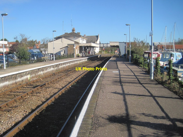 Photo 6"x4" Woodbridge railway station, Suffolk Woodbridge\/TM2649 c2014