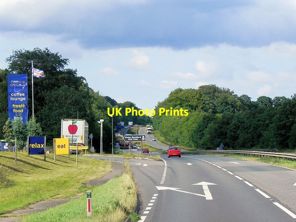 Photo 6"x4" Northbound A1, Stoke Rochford Easton\/SK9226 c2014