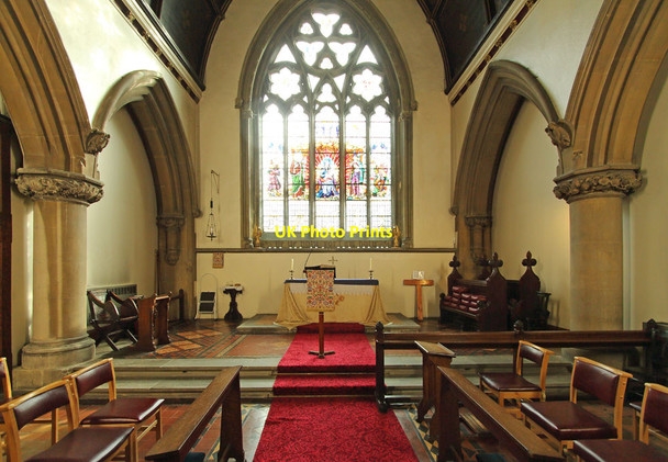 Photo 6"x4" Emmanuel, Forest Gate - Chancel West Ham\/TQ4083 c2014