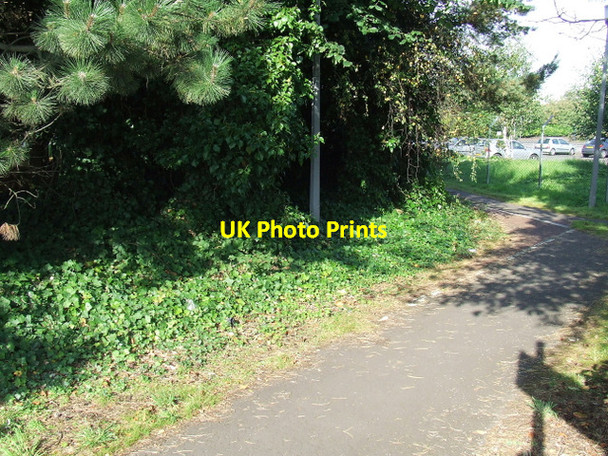 Photo 6"x4" Airport Cycle Route Renfrew c2014