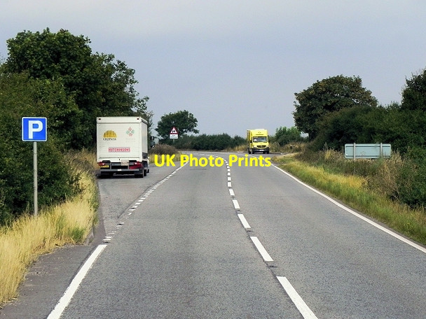 Photo 6"x4" Layby on Westbound A52 Sedgebrook c2014