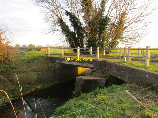 Photo 6"x4" Bridge over Grassthorpe Beck Grassthorpe c2014