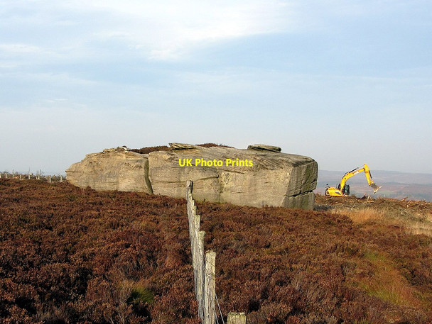Photo 6"x4" The Main Stone, Ravens Heugh Great Tosson c2014