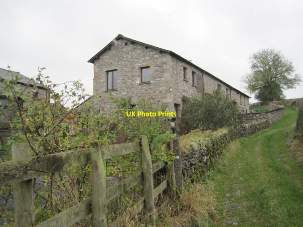 Photo 6"x4" Bridleway Passing Hollin Hall Hutton Roof\/SD5778 c2014
