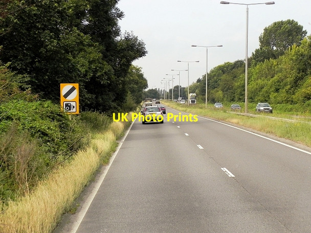 Photo 6"x4" Westbound A52 (Radcliffe Road) Bassingfield c2014