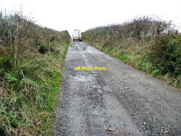 Photo 6"x4" Access road and footpath from Pasture House Yearngill c2014