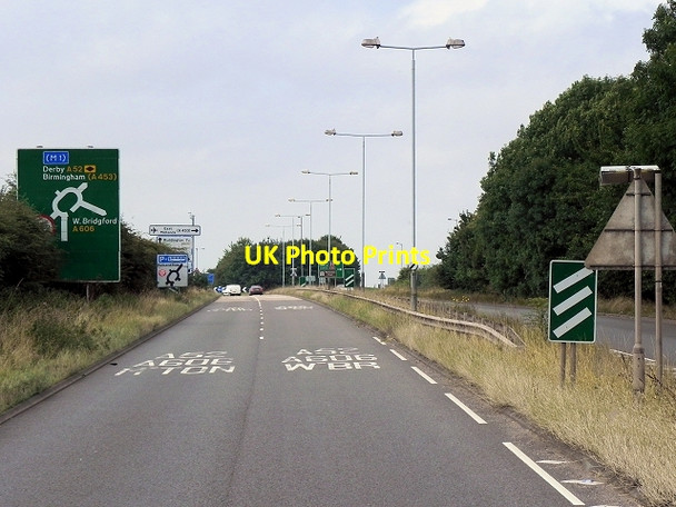 Photo 6"x4" A52 Gamston Lings Bar Road West Bridgford c2014