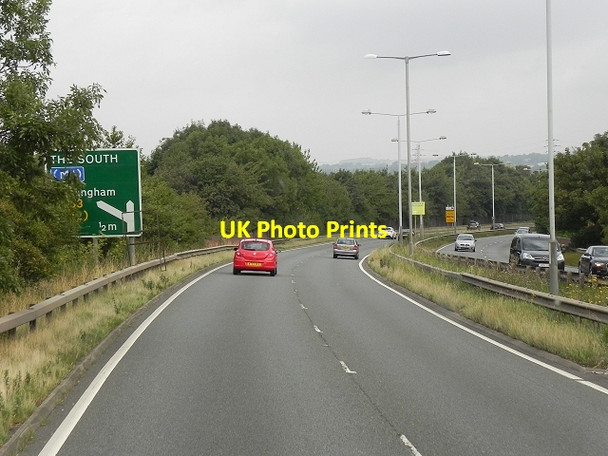 Photo 6"x4" A52 Clifton Boulevard West Bridgford c2014