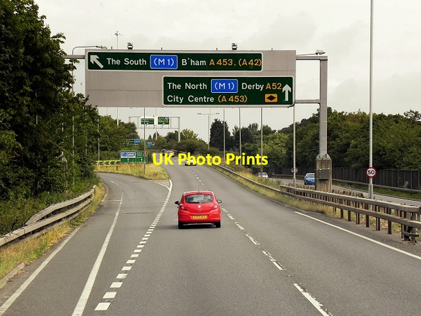 Photo 6"x4" Clifton Boulevard, Junction for A453 West Bridgford c2014