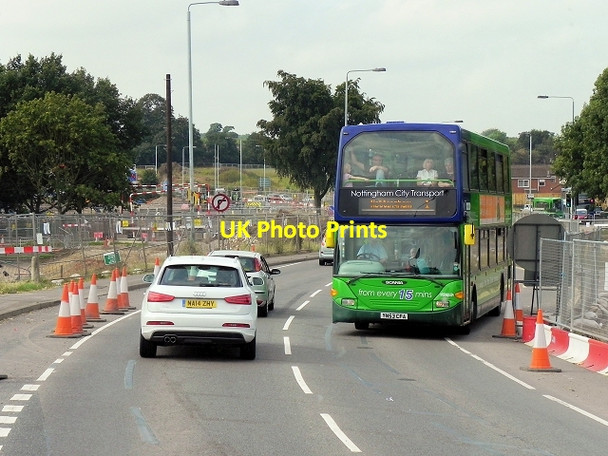 Photo 6"x4" Clifton Lane Improvements Aug 2014 Beeston\/SK5236 c2014