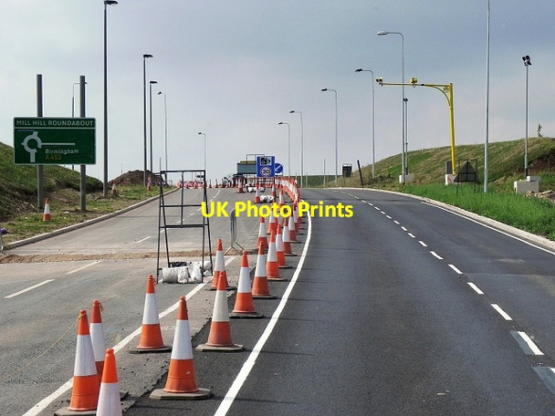 Photo 6"x4" A453 Road Widening, Mill Hill Clifton\/SK5434 c2014